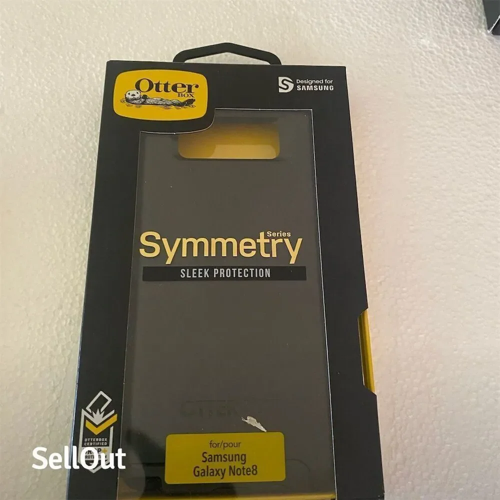 OtterBox Symmetry Case for Samsung Galaxy Note8 Black